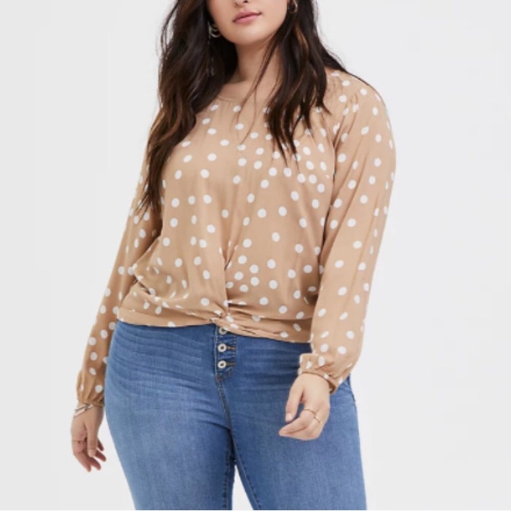 Torrid Polka Dot Top
